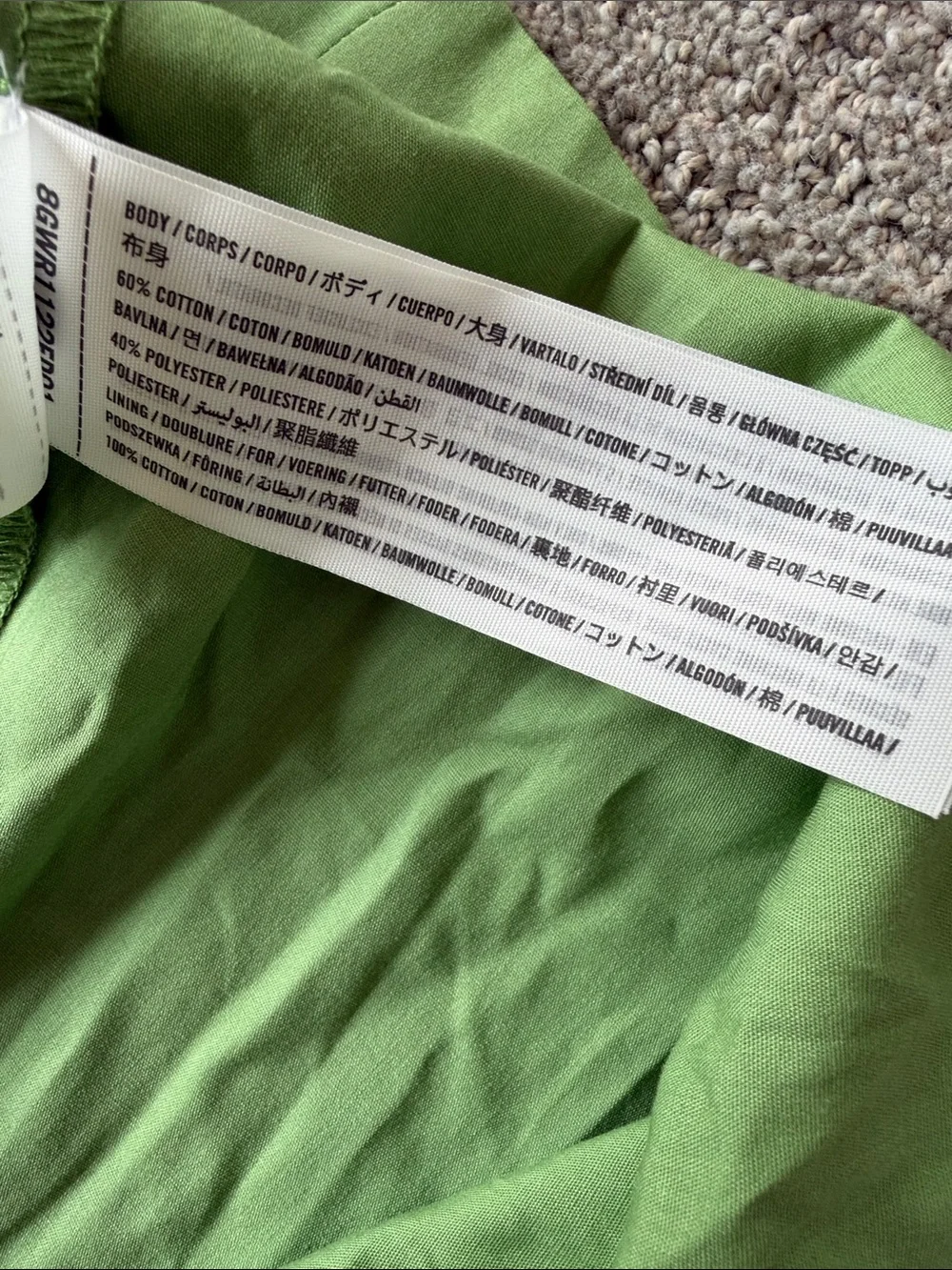 Abercrombie & Fitch One Shoulder Cutout Maxi Dress Green Cocktail Sz Medium NWOT